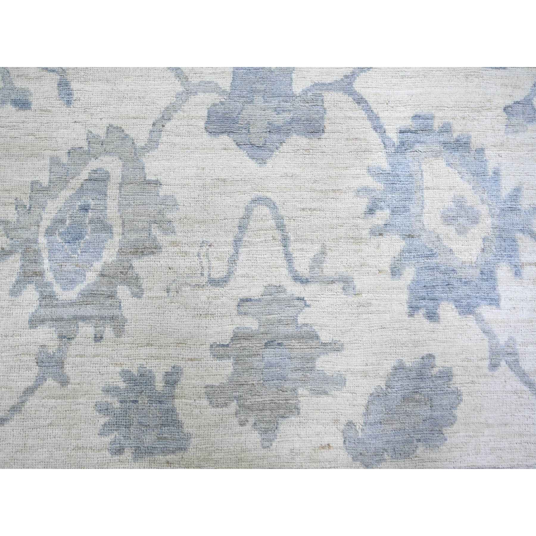 Oushak-And-Peshawar-Hand-Knotted-Rug-370075
