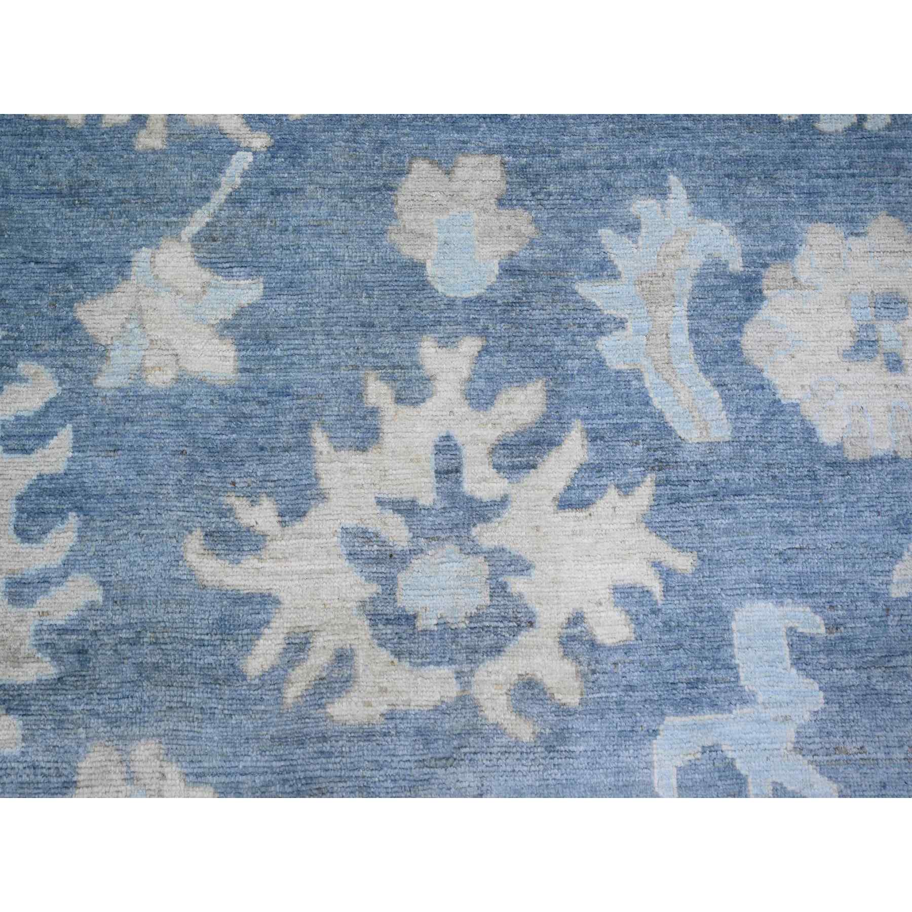 Oushak-And-Peshawar-Hand-Knotted-Rug-370140