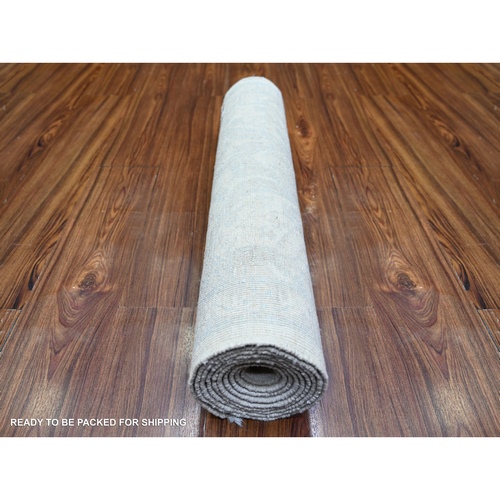 Oushak-And-Peshawar-Hand-Knotted-Rug-370270
