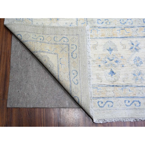 Oushak-And-Peshawar-Hand-Knotted-Rug-370280