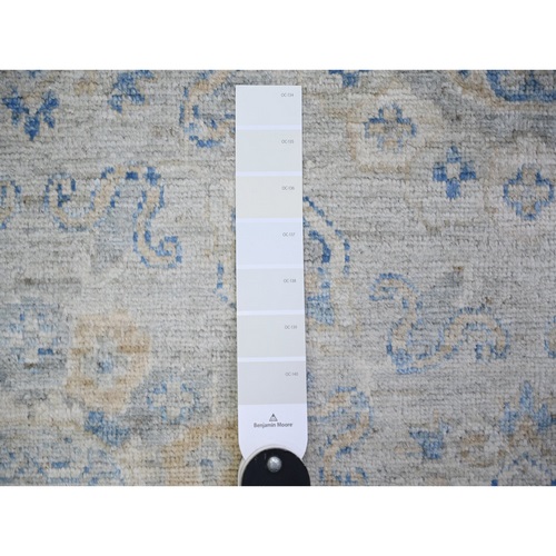 Oushak-And-Peshawar-Hand-Knotted-Rug-370280