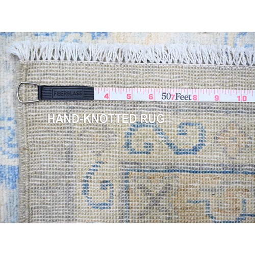 Oushak-And-Peshawar-Hand-Knotted-Rug-370280