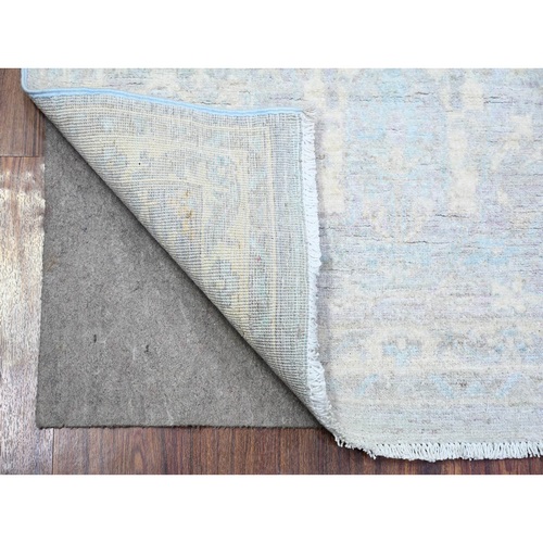 Oushak-And-Peshawar-Hand-Knotted-Rug-370325