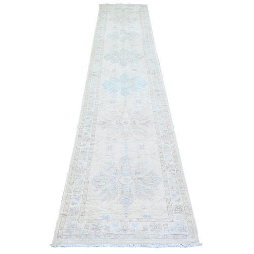 Oushak-And-Peshawar-Hand-Knotted-Rug-370345
