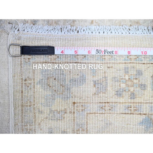Oushak-And-Peshawar-Hand-Knotted-Rug-370345