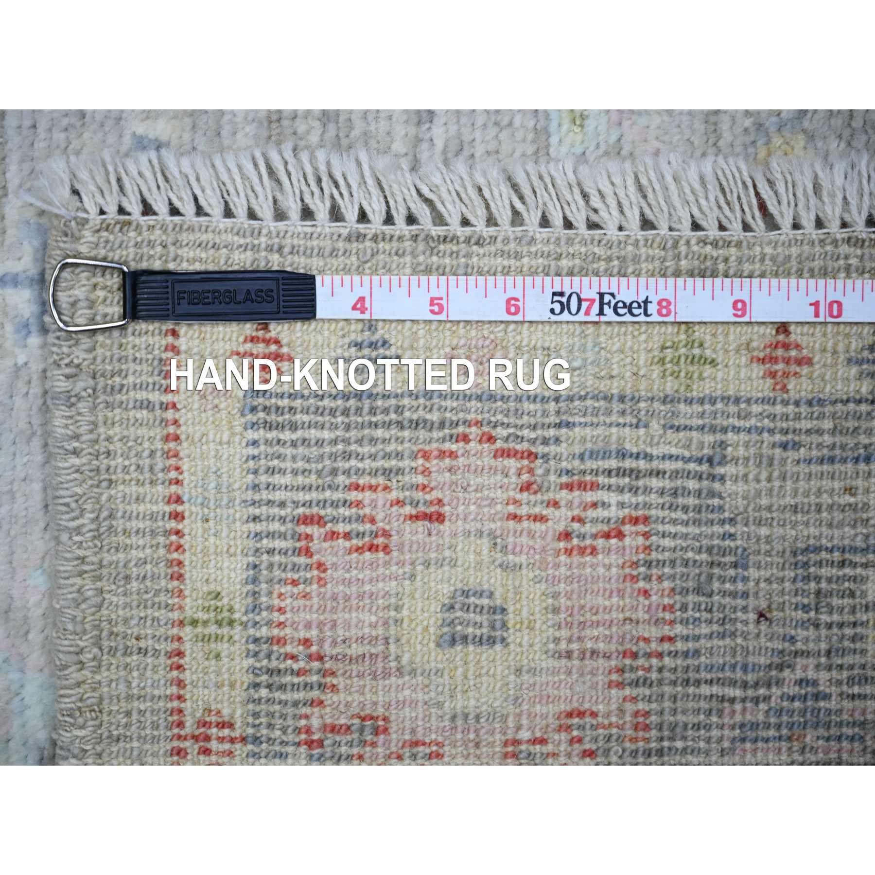 Oushak-And-Peshawar-Hand-Knotted-Rug-370535