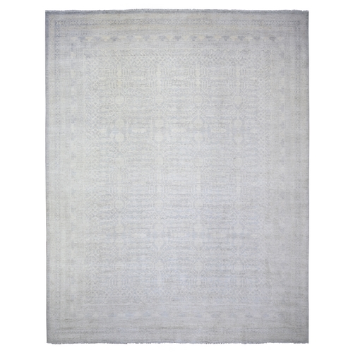 Oushak-And-Peshawar-Hand-Knotted-Rug-370885