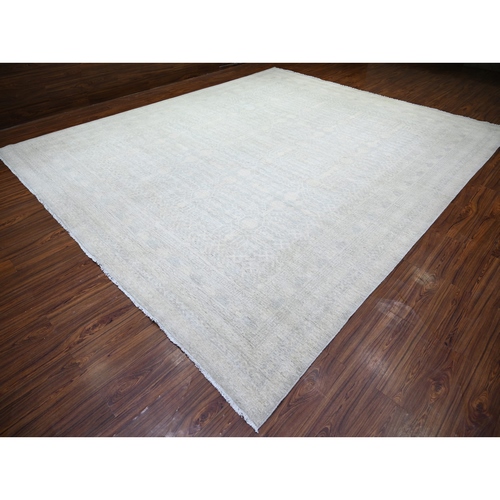Oushak-And-Peshawar-Hand-Knotted-Rug-370885