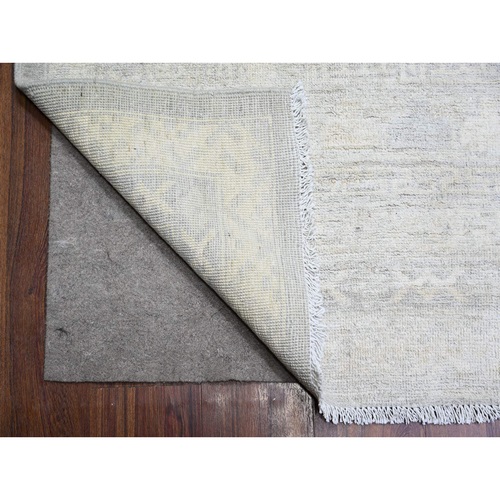 Oushak-And-Peshawar-Hand-Knotted-Rug-370885