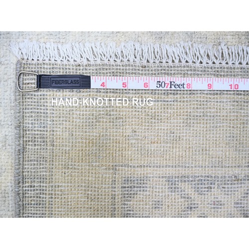 Oushak-And-Peshawar-Hand-Knotted-Rug-370885