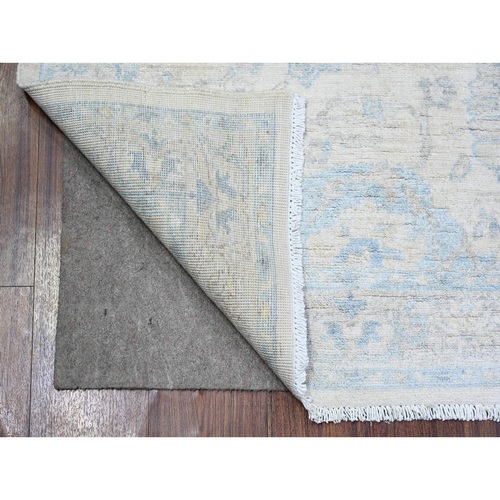 Oushak-And-Peshawar-Hand-Knotted-Rug-370890