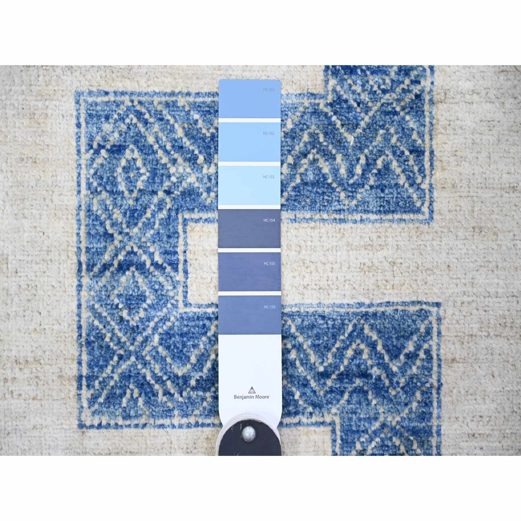 Oushak-And-Peshawar-Hand-Knotted-Rug-370925