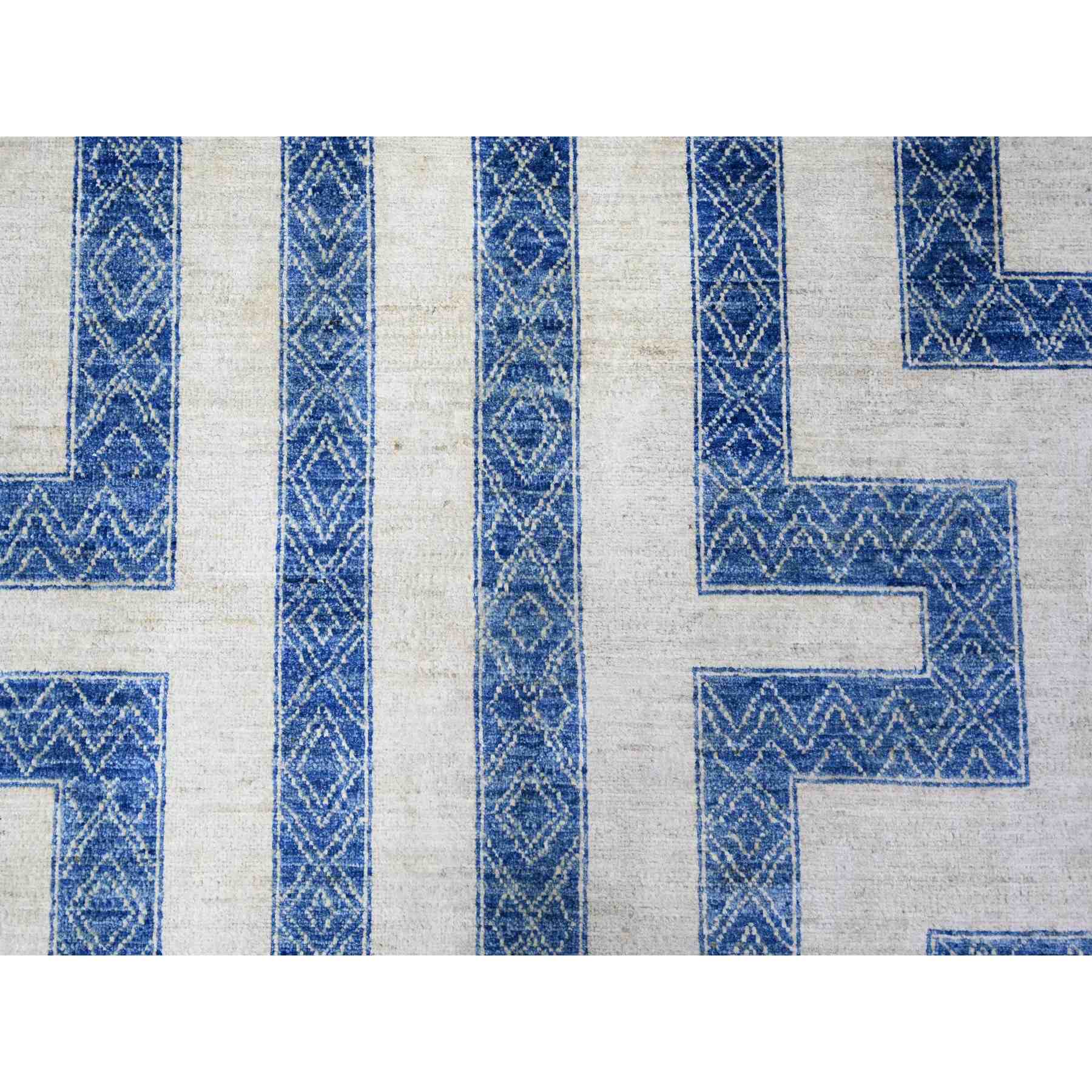 Oushak-And-Peshawar-Hand-Knotted-Rug-370925