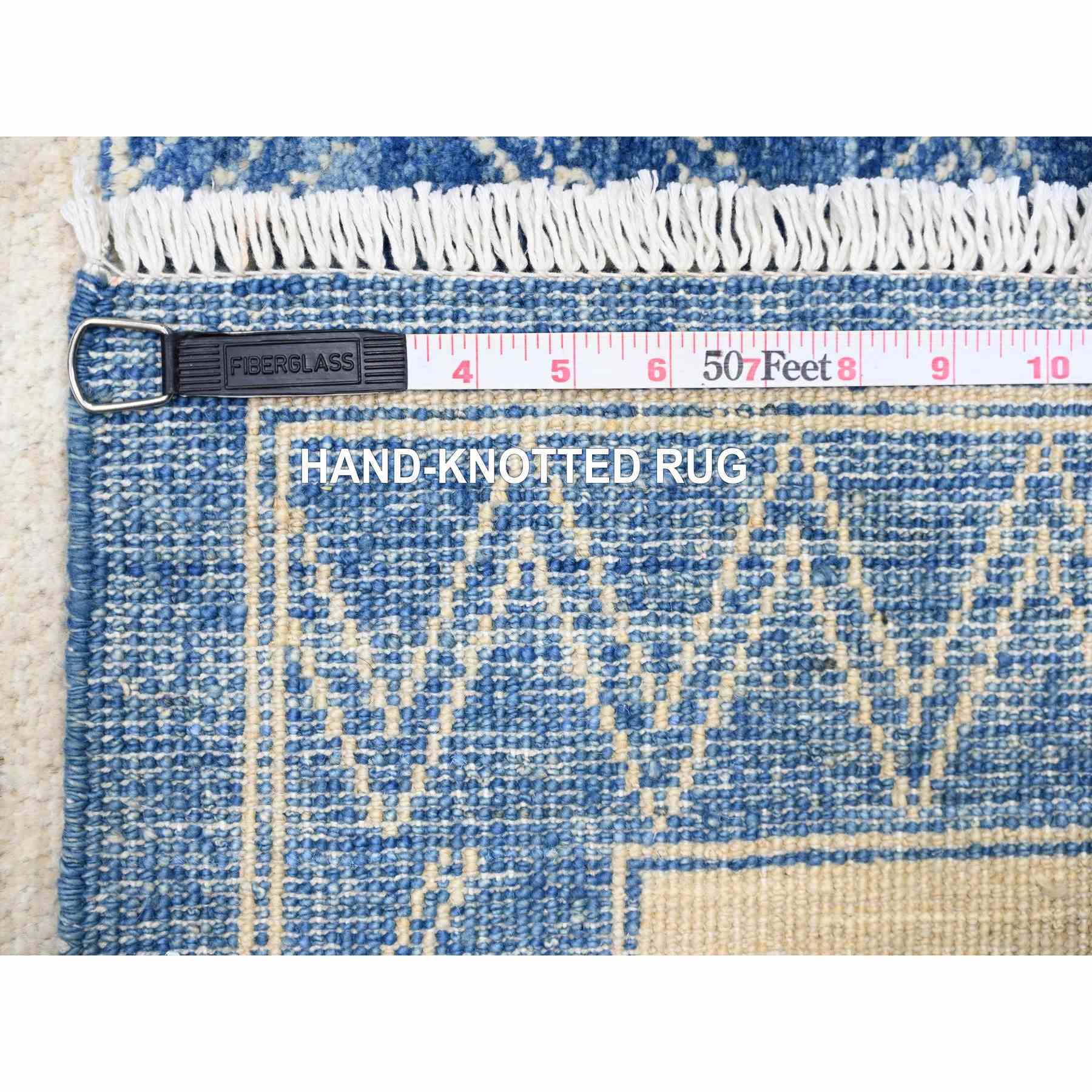 Oushak-And-Peshawar-Hand-Knotted-Rug-370925