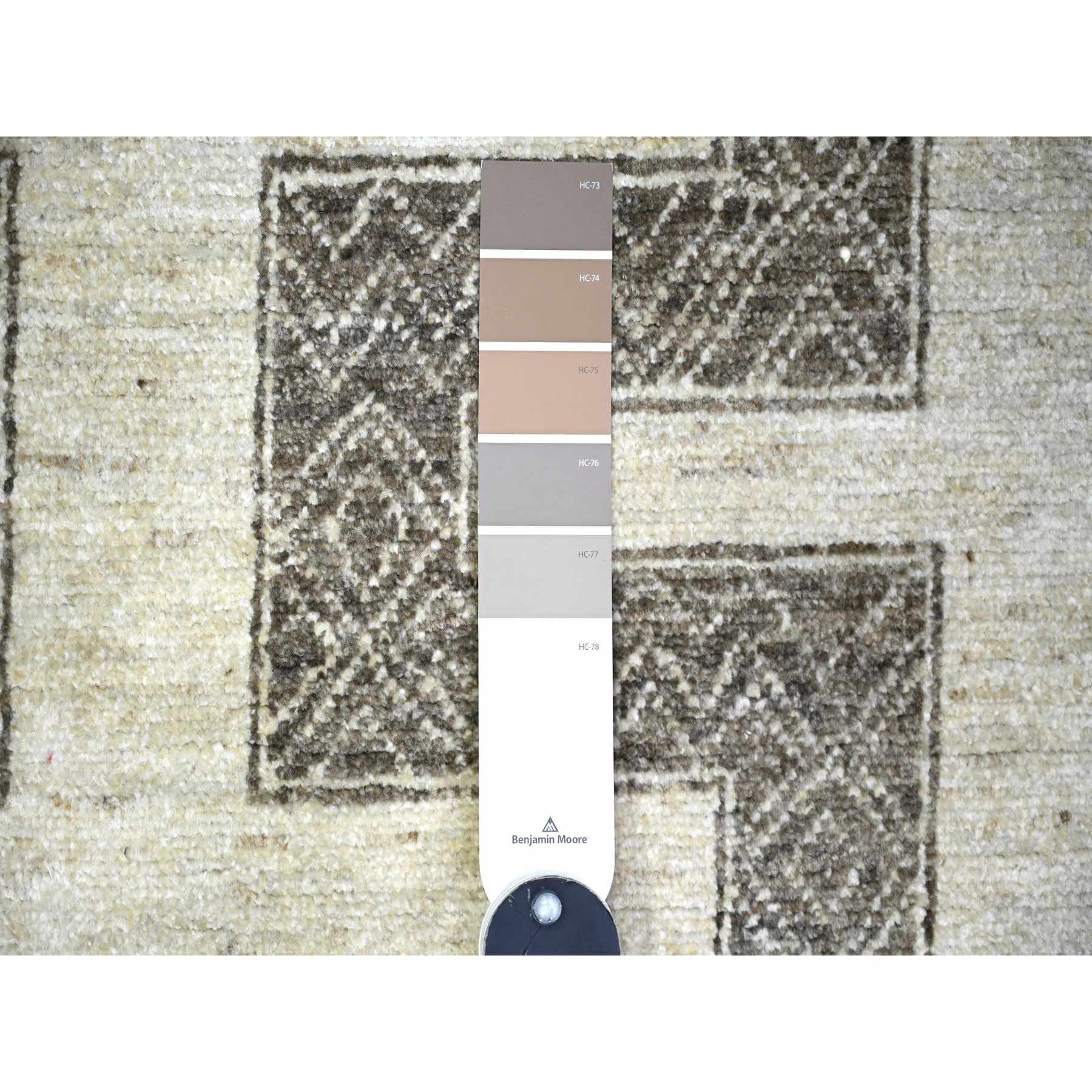 Oushak-And-Peshawar-Hand-Knotted-Rug-370940