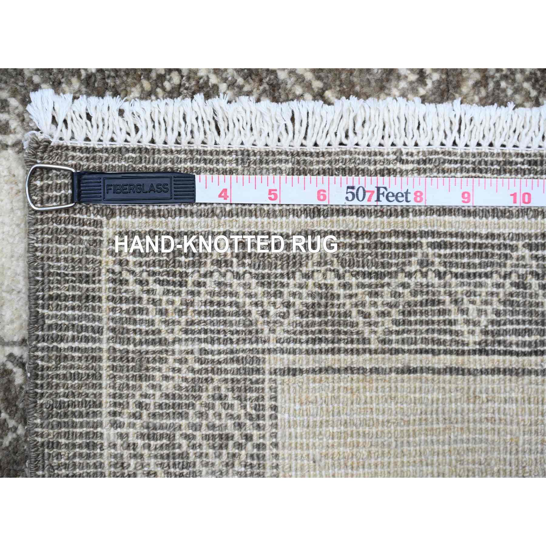 Oushak-And-Peshawar-Hand-Knotted-Rug-370940