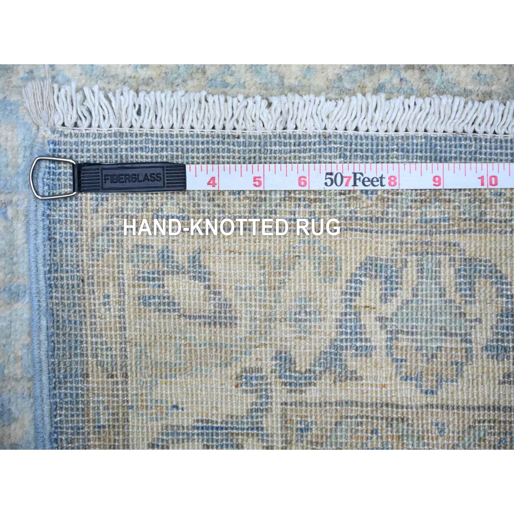 Oushak-And-Peshawar-Hand-Knotted-Rug-371200
