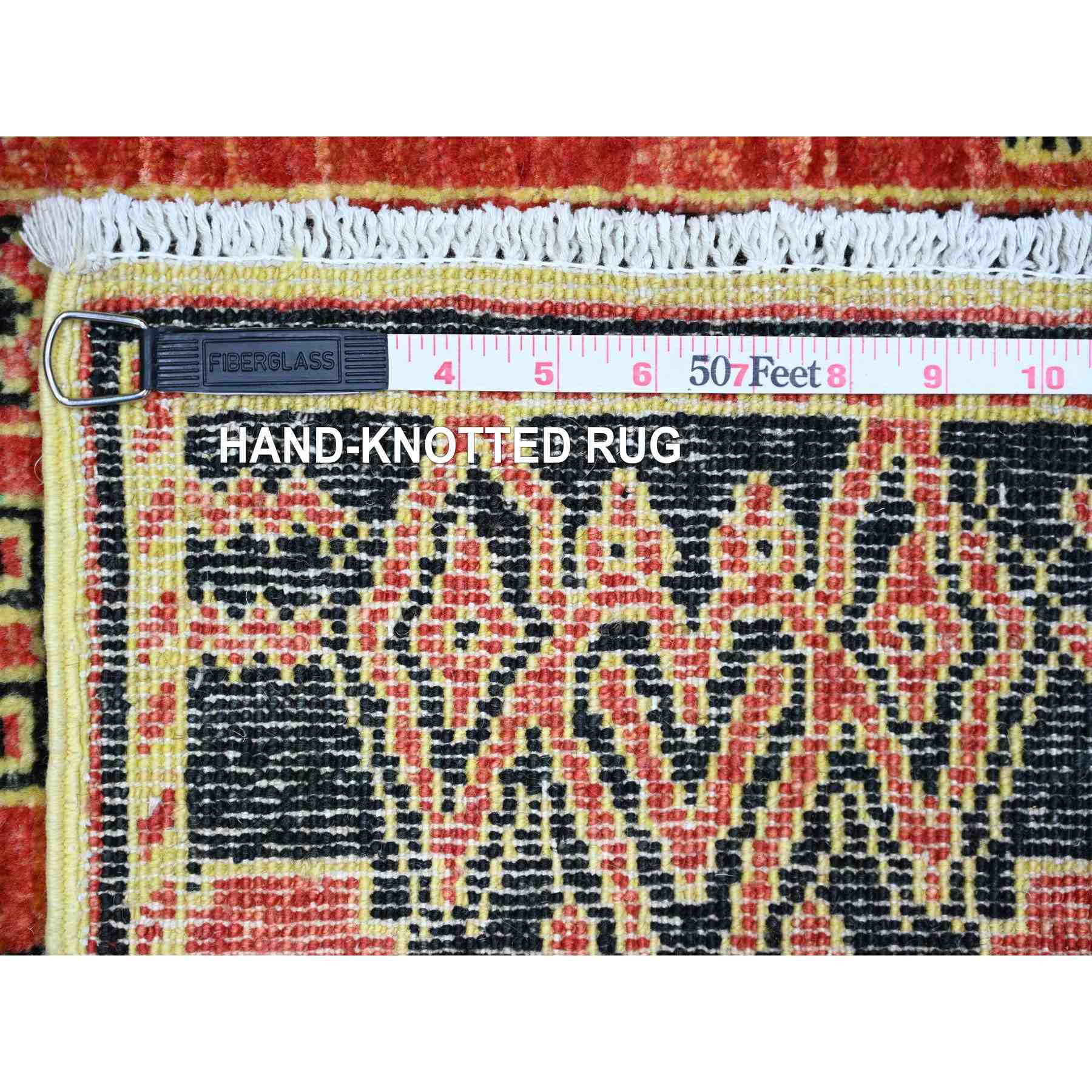 Oushak-And-Peshawar-Hand-Knotted-Rug-371310