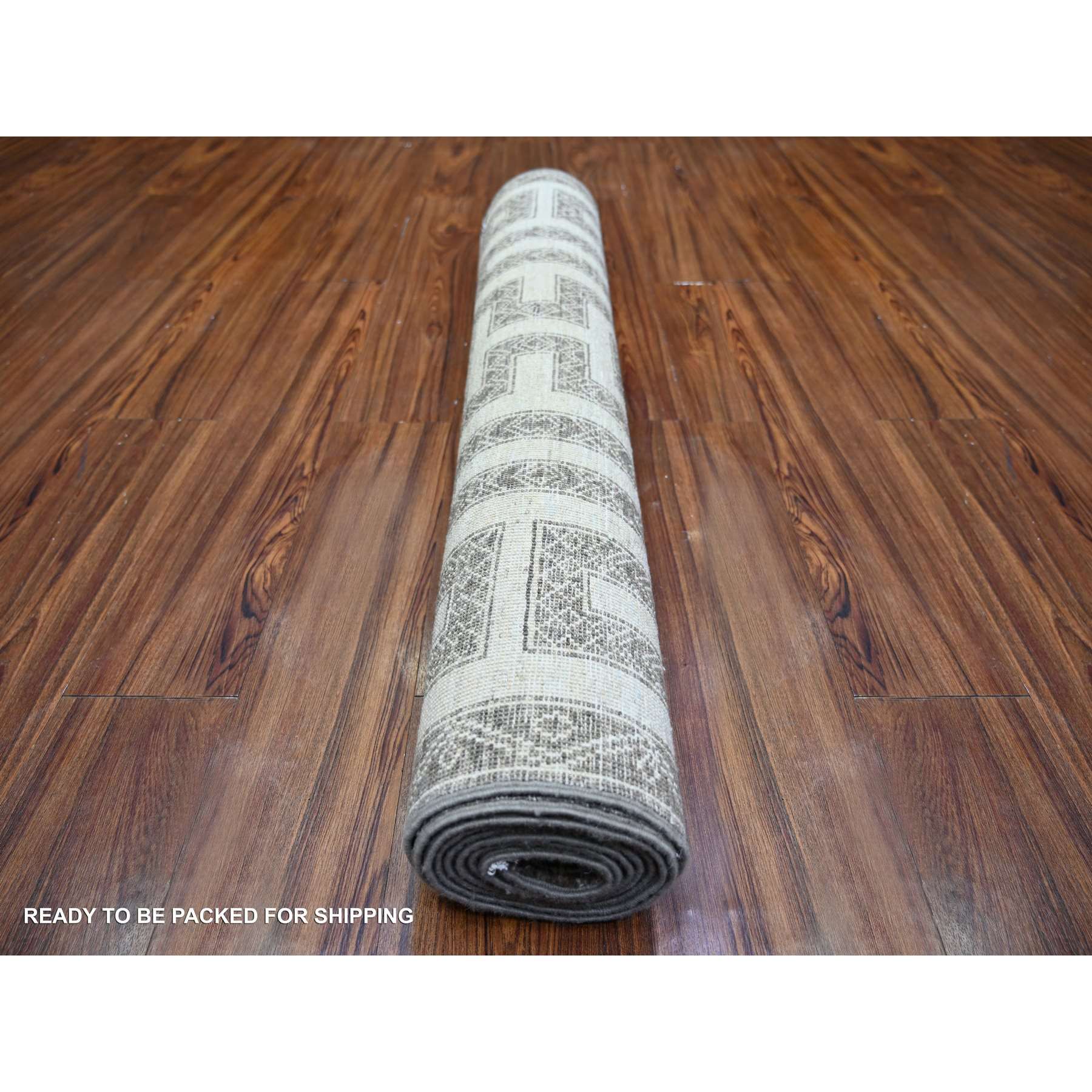 Oushak-And-Peshawar-Hand-Knotted-Rug-371315