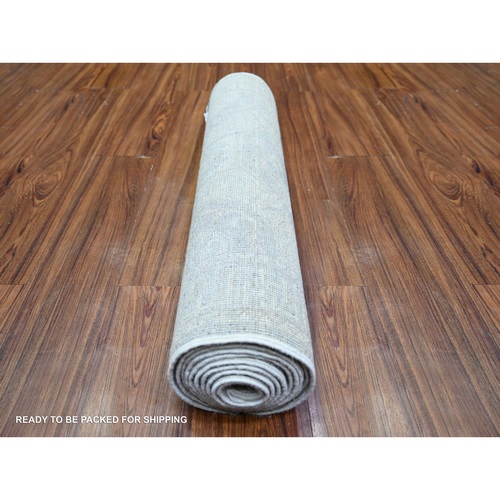 Oushak-And-Peshawar-Hand-Knotted-Rug-371515