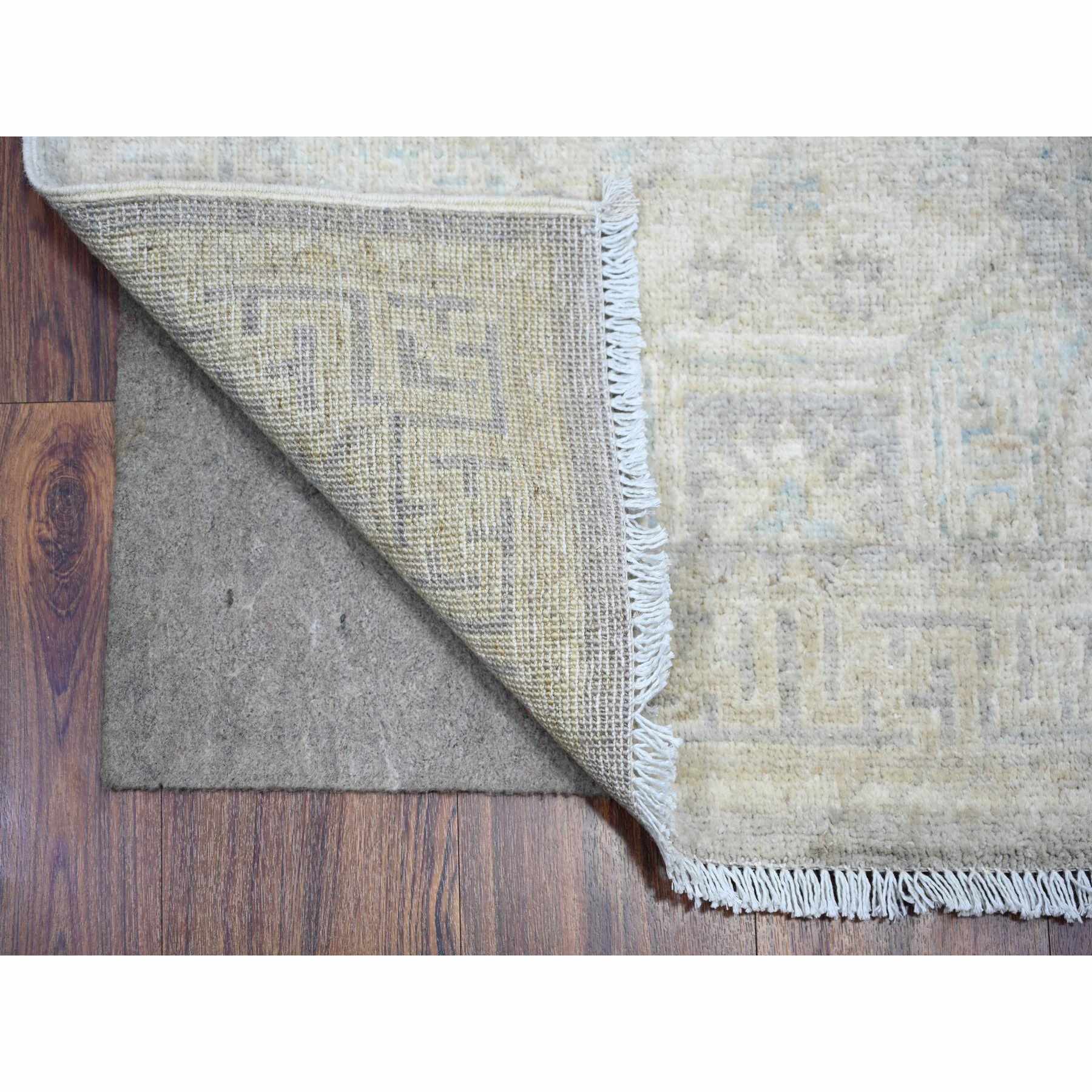 Oushak-And-Peshawar-Hand-Knotted-Rug-371525