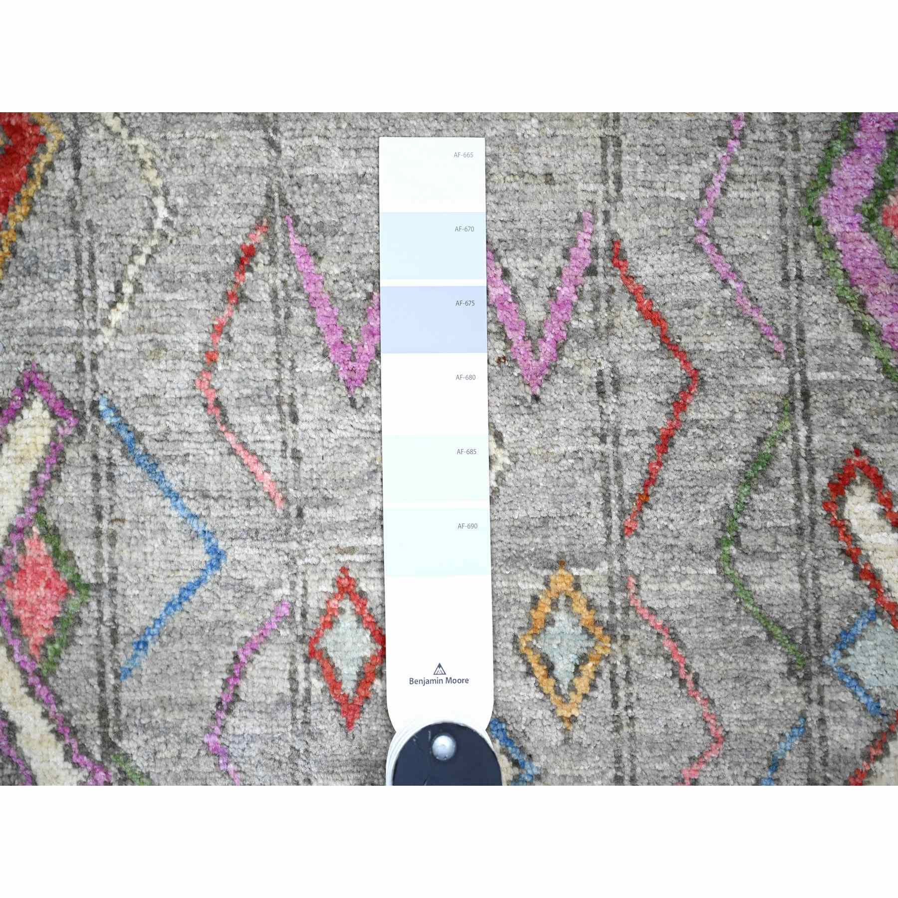 Oushak-And-Peshawar-Hand-Knotted-Rug-371645
