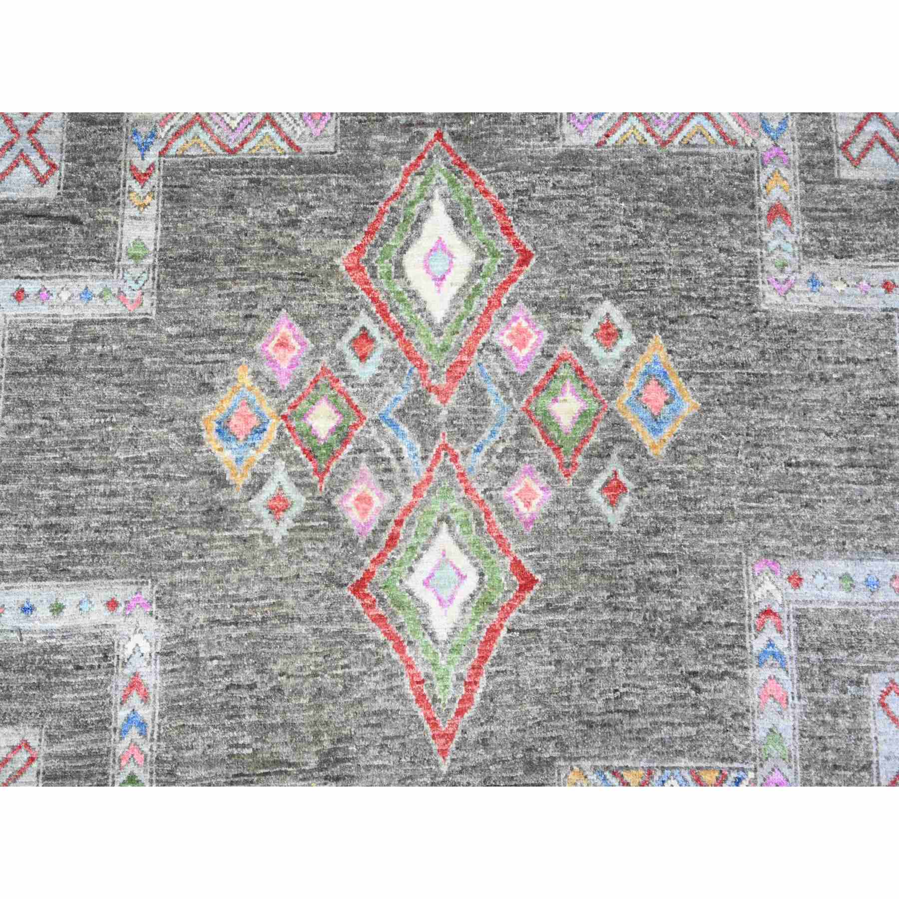 Oushak-And-Peshawar-Hand-Knotted-Rug-371645