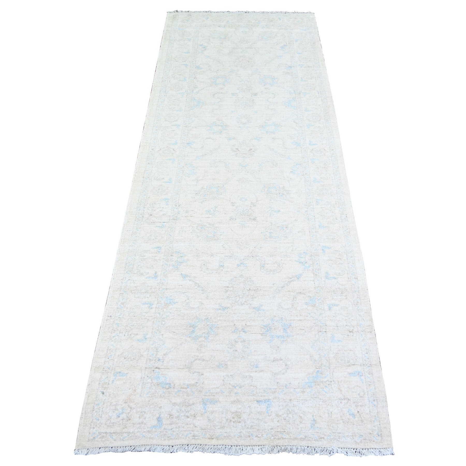 Oushak-And-Peshawar-Hand-Knotted-Rug-371845