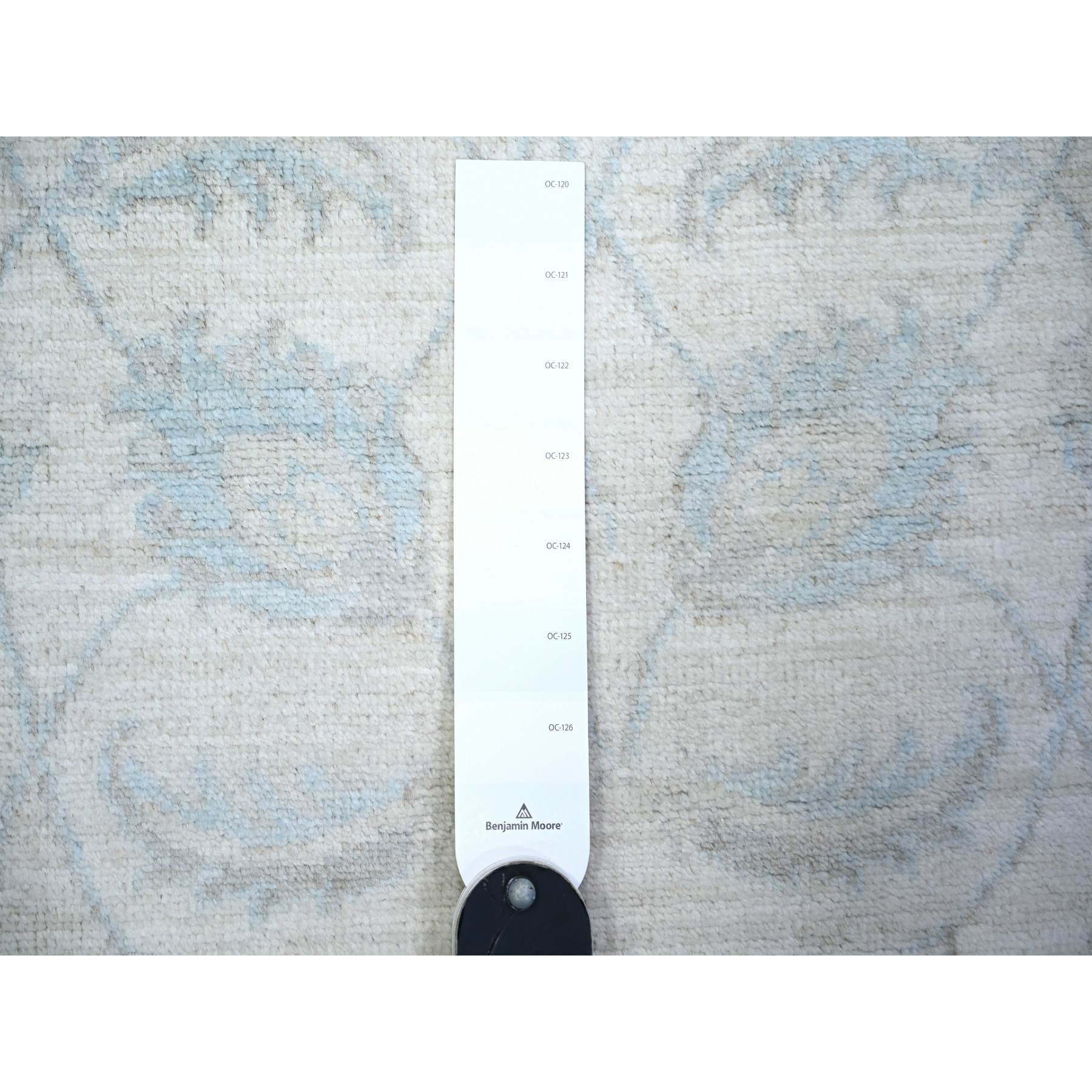 Oushak-And-Peshawar-Hand-Knotted-Rug-371855