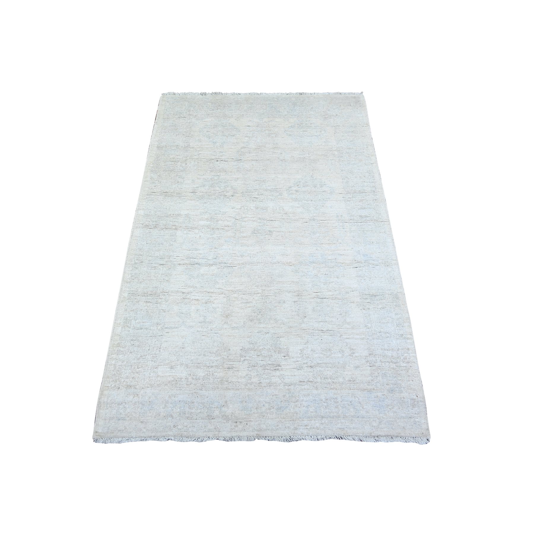 Oushak-And-Peshawar-Hand-Knotted-Rug-372340