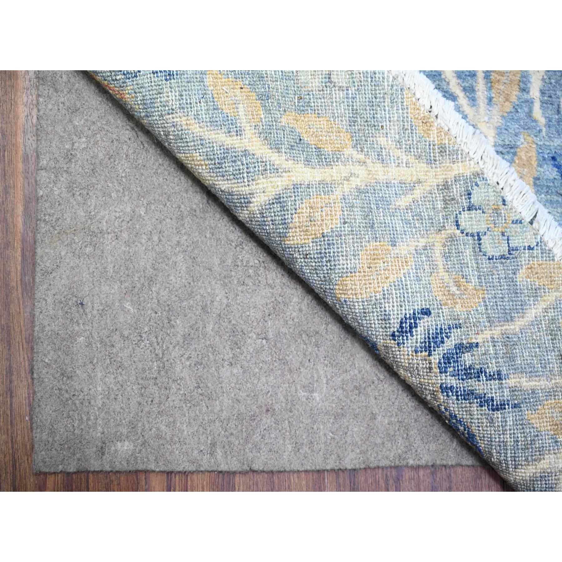 Oushak-And-Peshawar-Hand-Knotted-Rug-372485