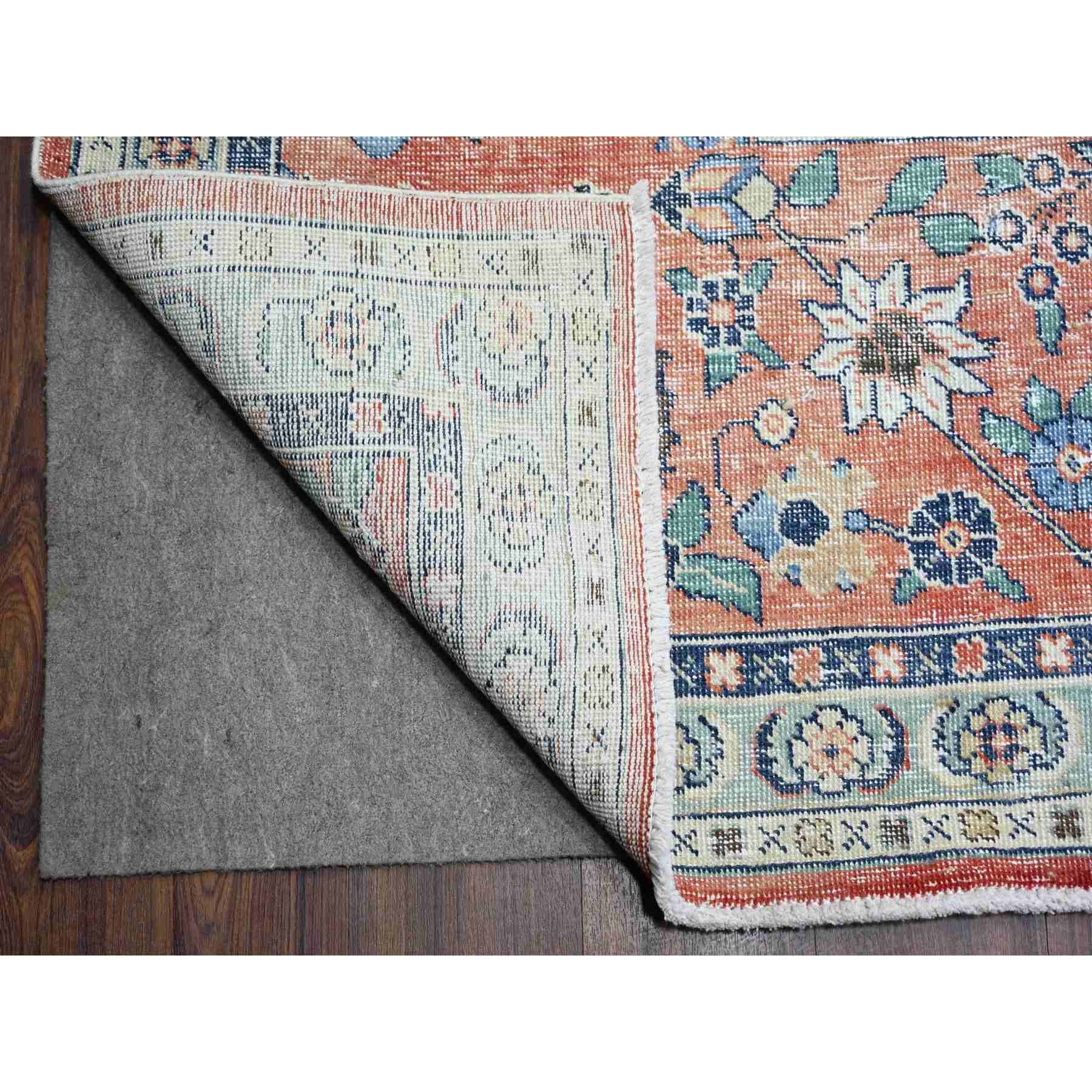 Overdyed-Vintage-Hand-Knotted-Rug-372415