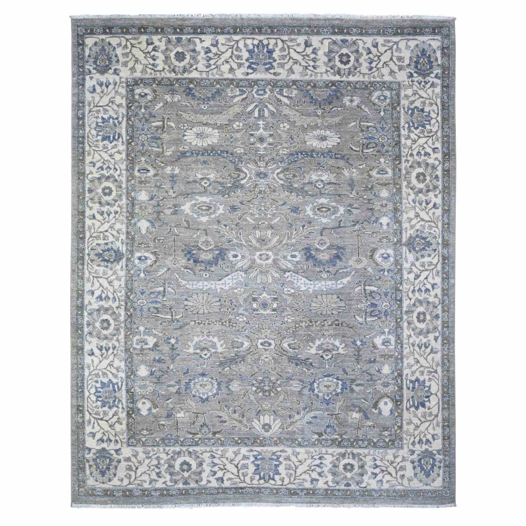 Heriz-Hand-Knotted-Rug-373395