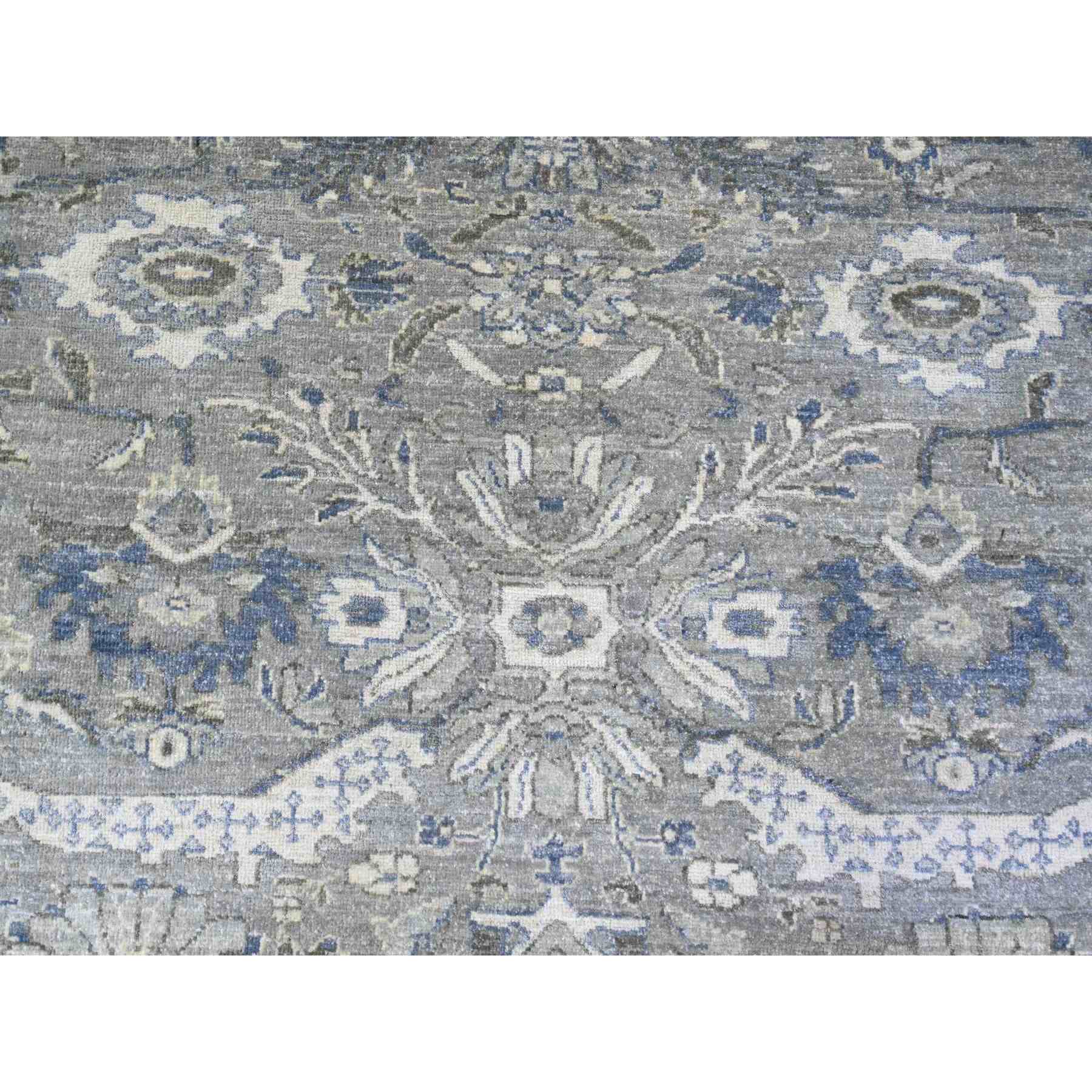 Heriz-Hand-Knotted-Rug-373395