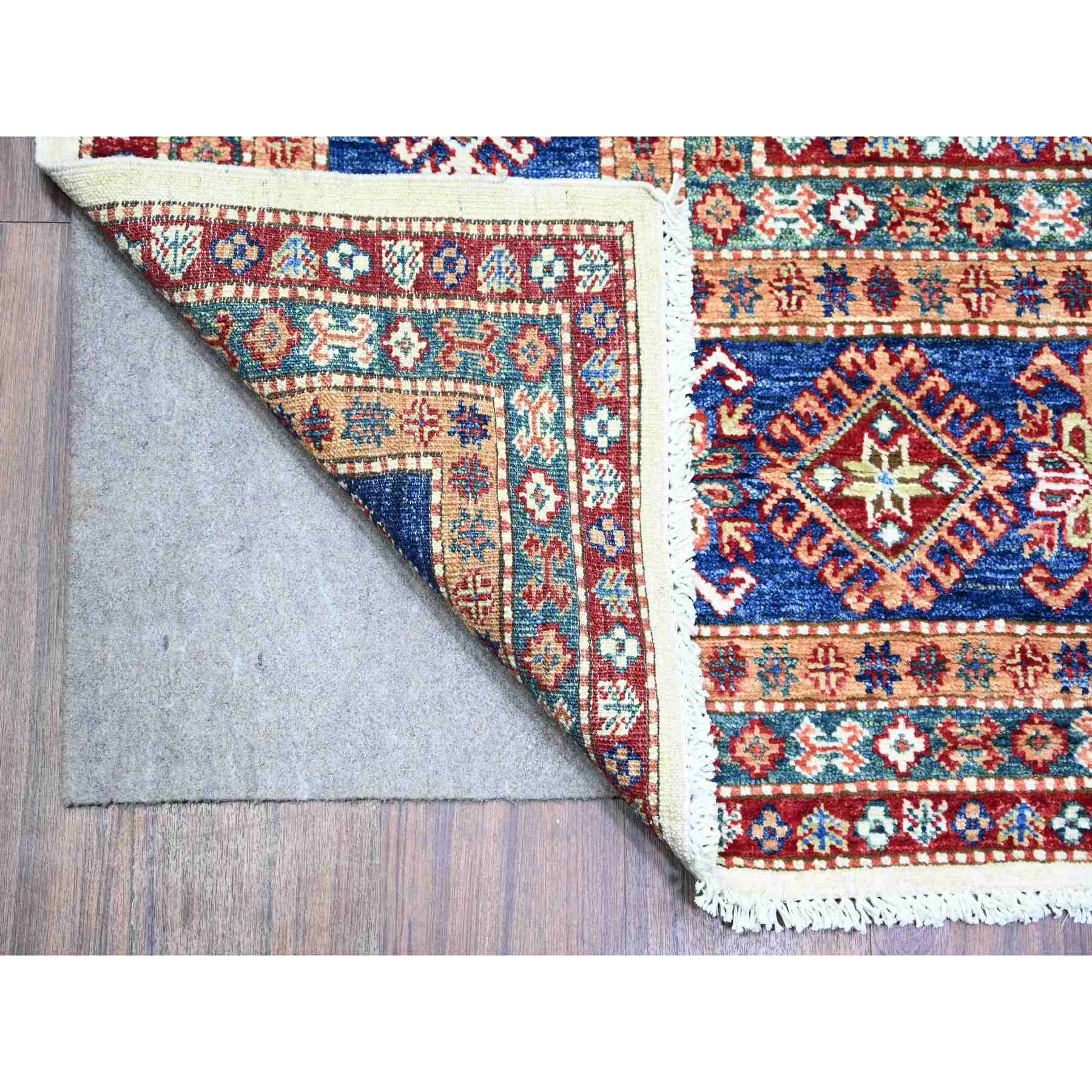 Kazak-Hand-Knotted-Rug-372735