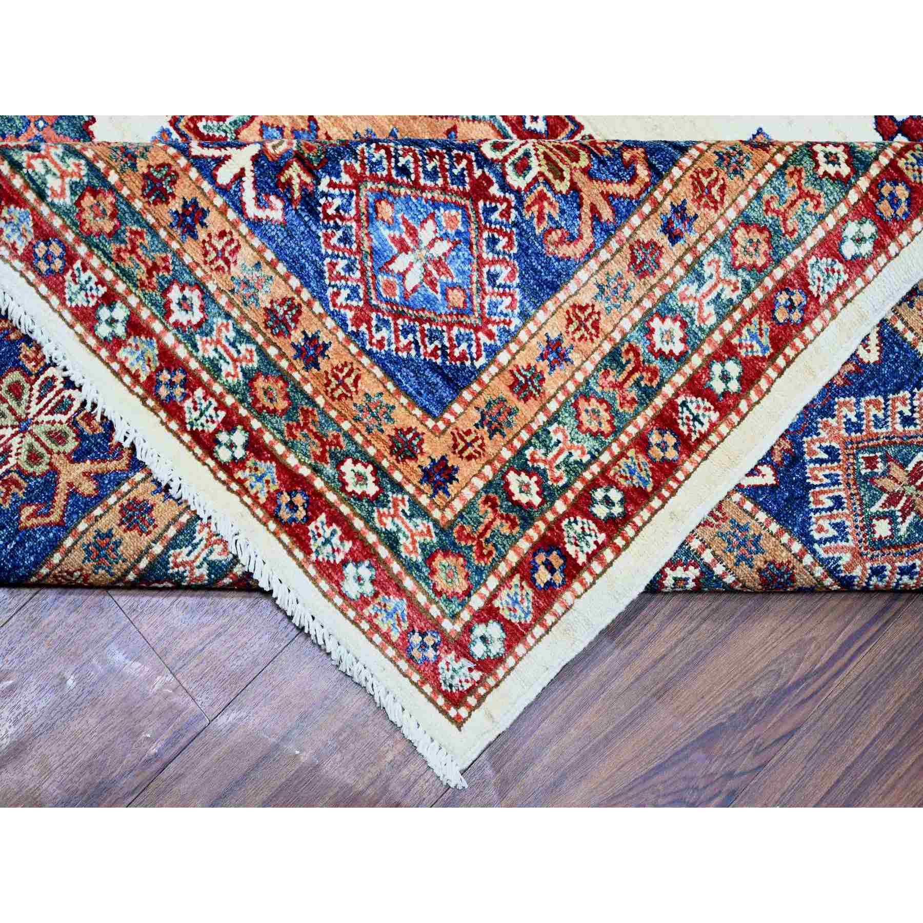 Kazak-Hand-Knotted-Rug-372735
