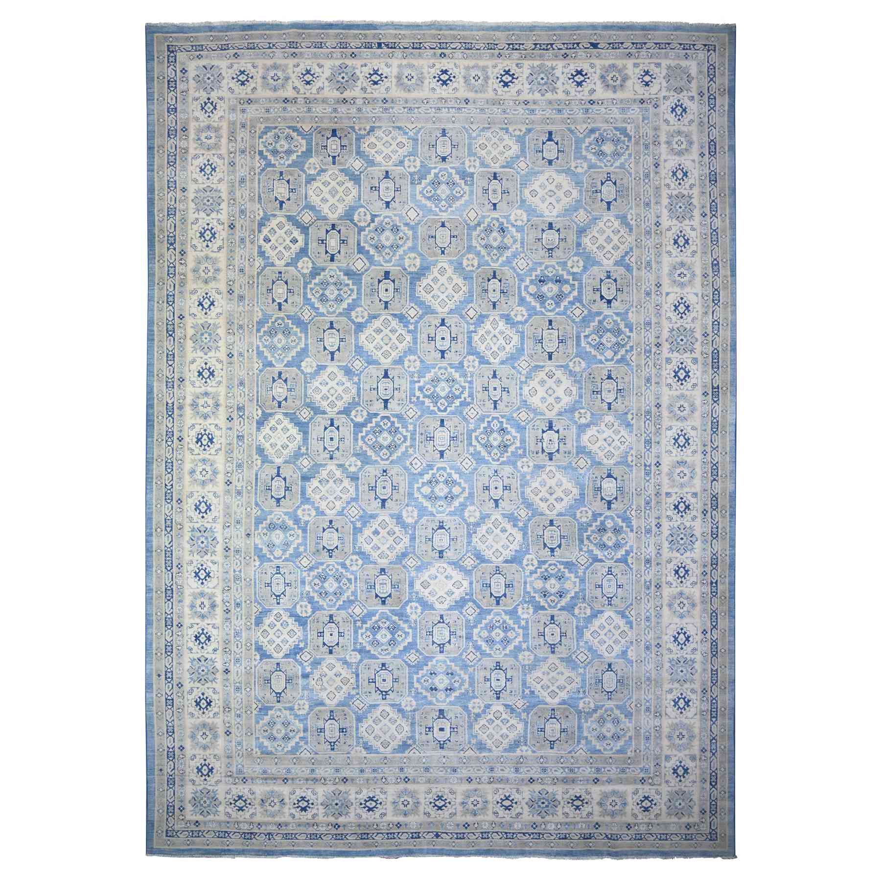 Kazak-Hand-Knotted-Rug-372760