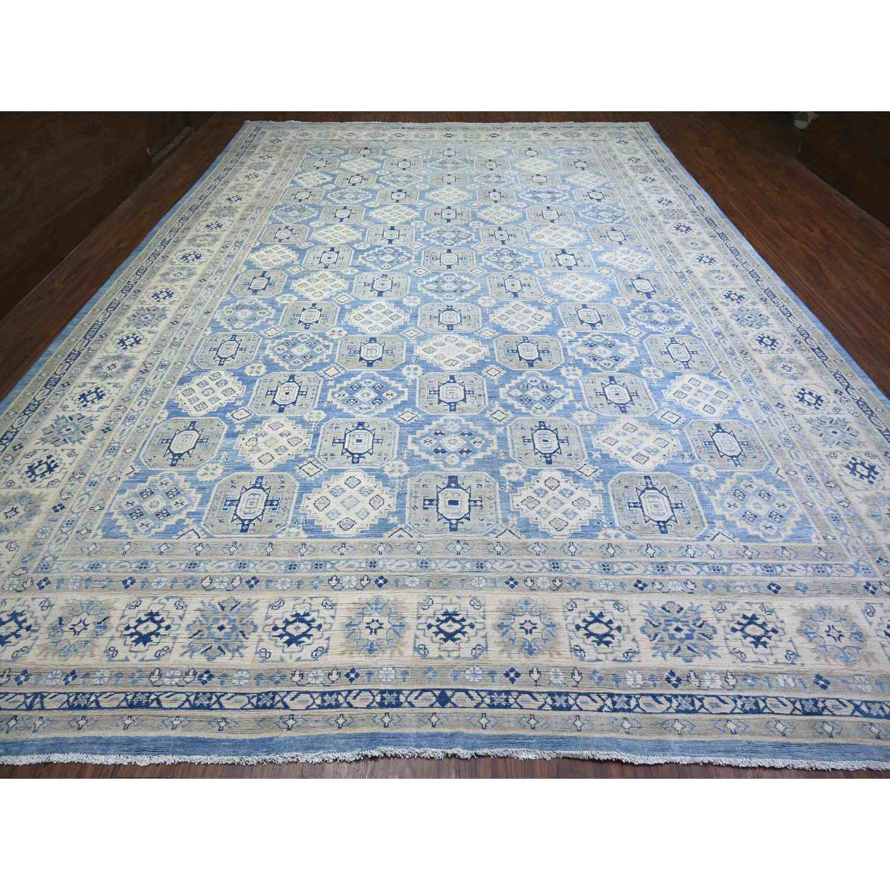 Kazak-Hand-Knotted-Rug-372760