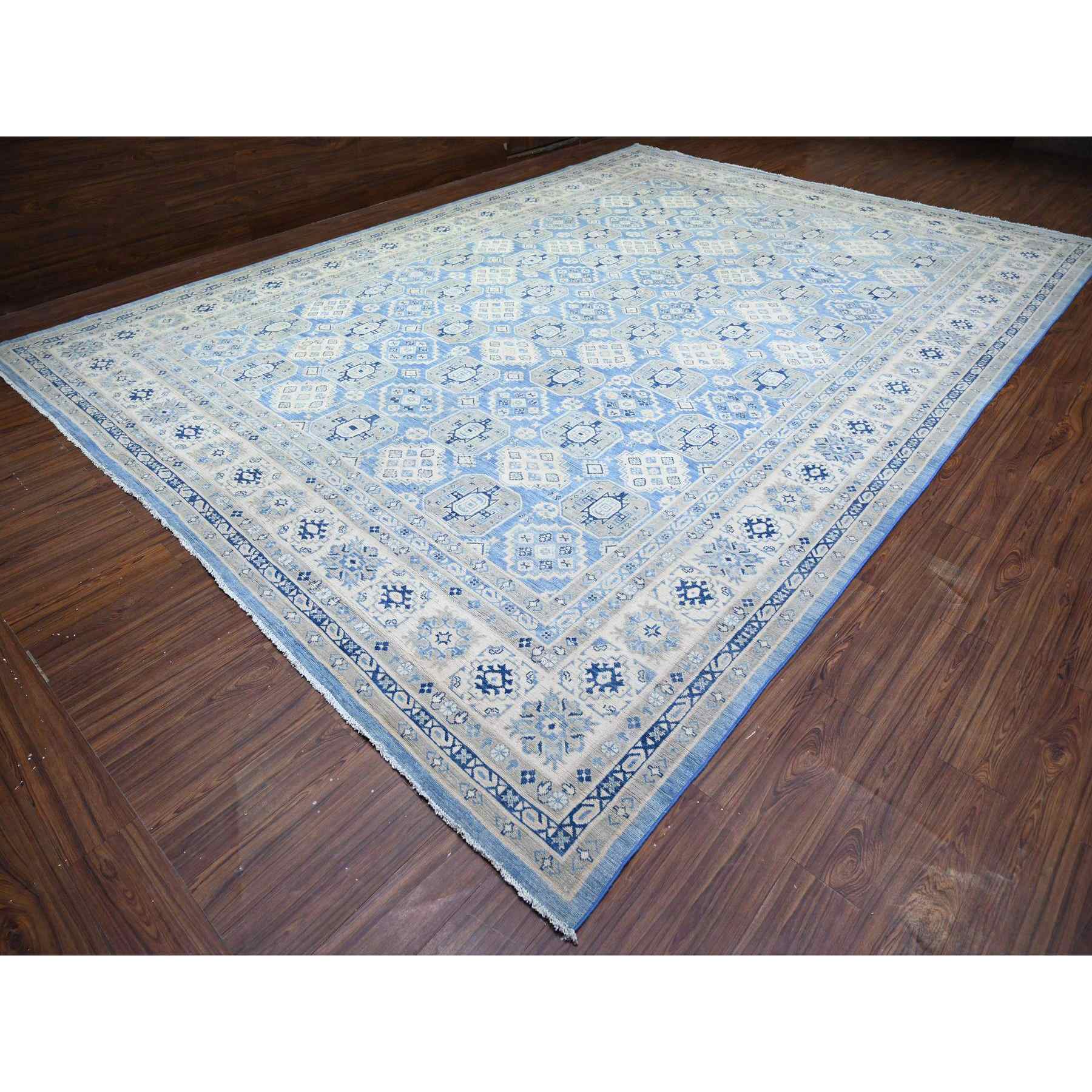 Kazak-Hand-Knotted-Rug-372760