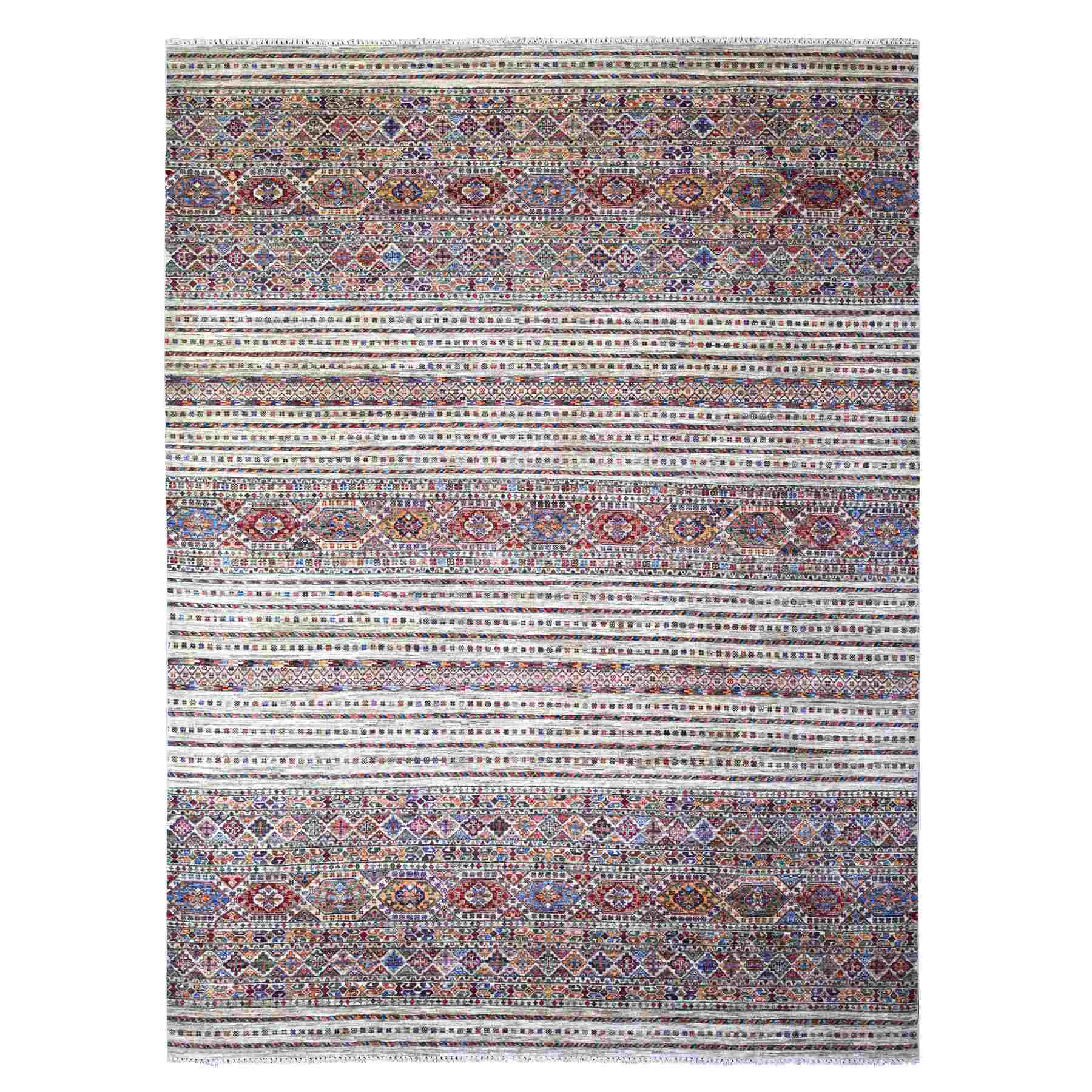 Kazak-Hand-Knotted-Rug-373095