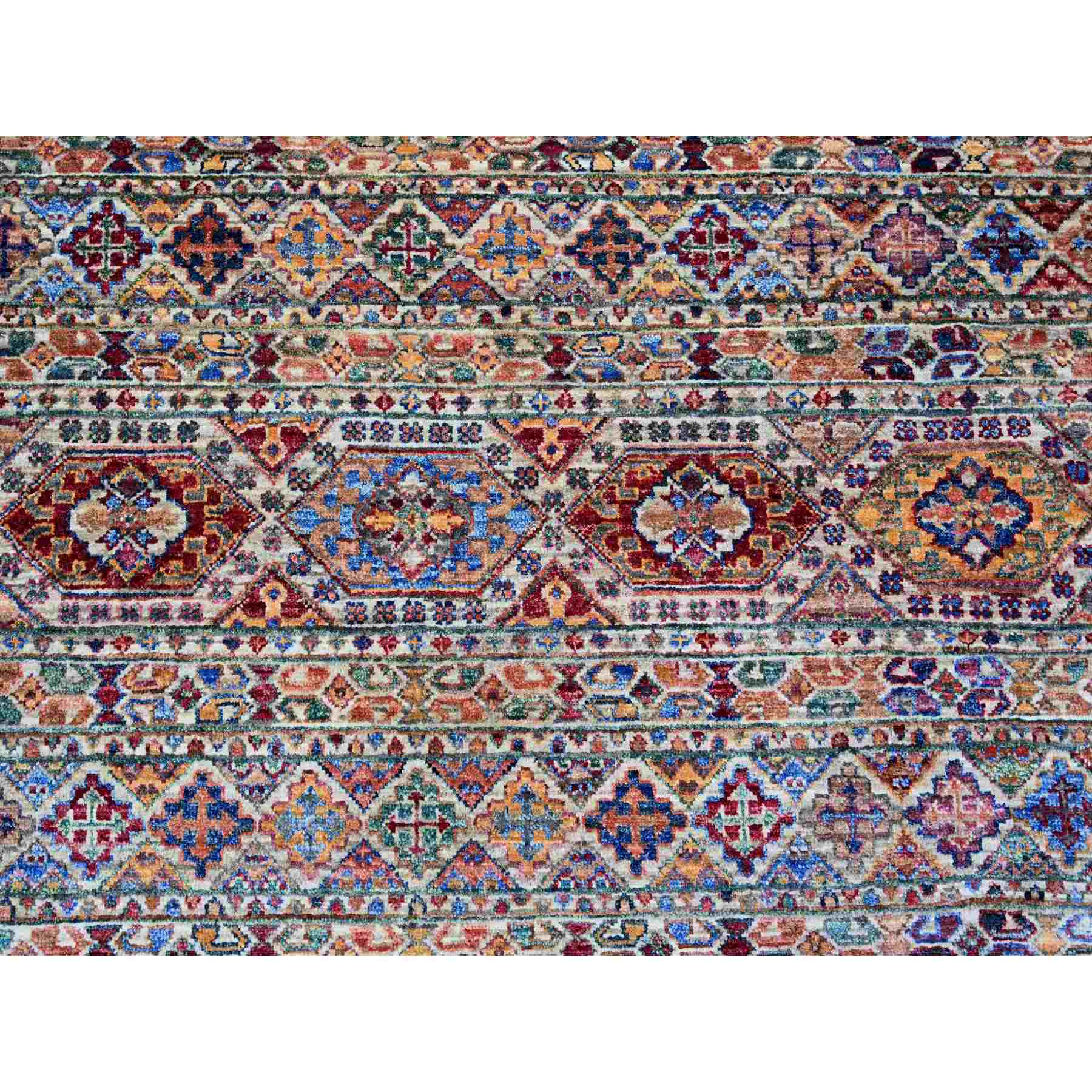 Kazak-Hand-Knotted-Rug-373095