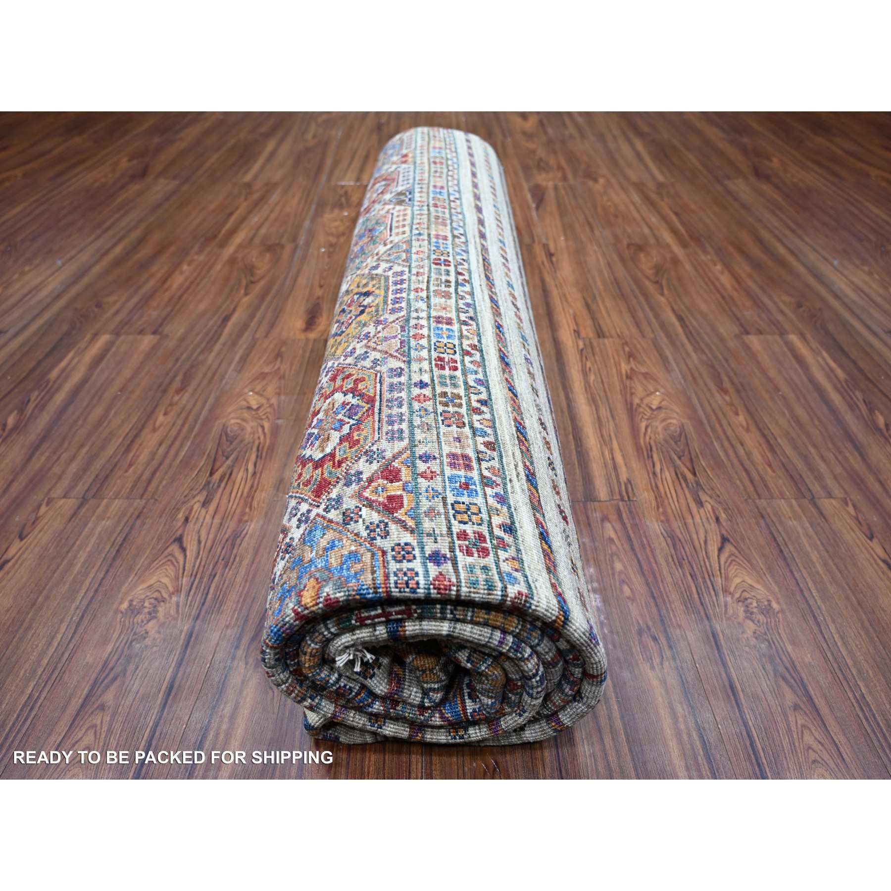 Kazak-Hand-Knotted-Rug-373095