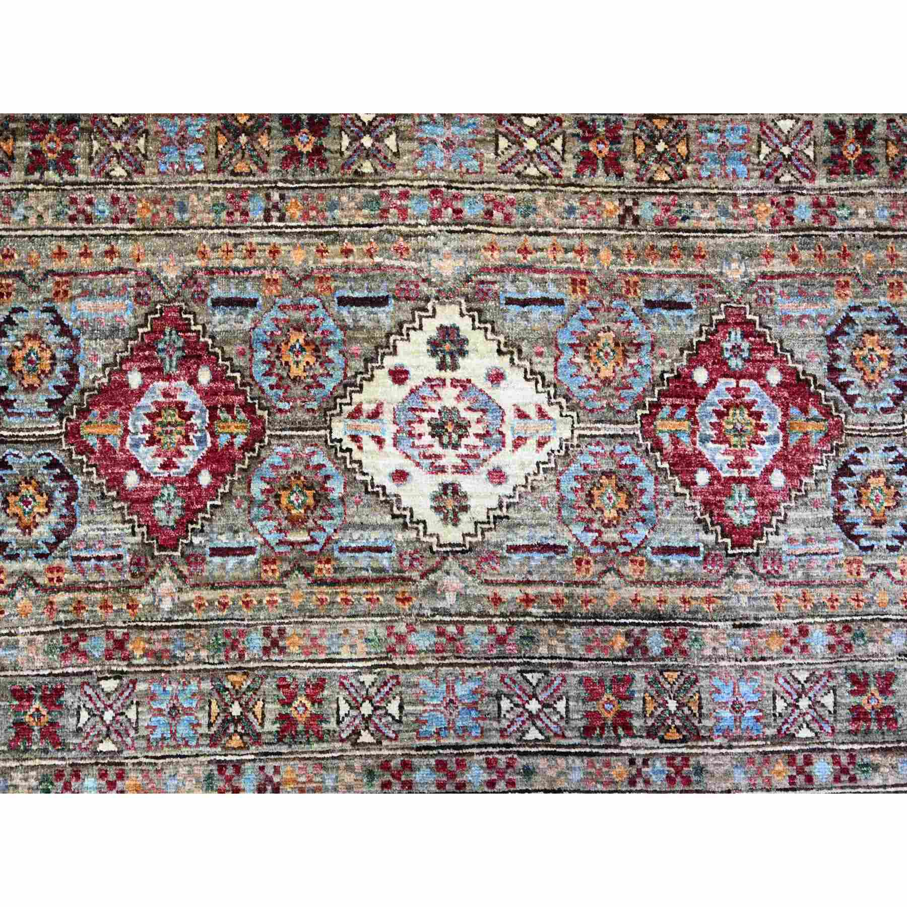 Kazak-Hand-Knotted-Rug-373105