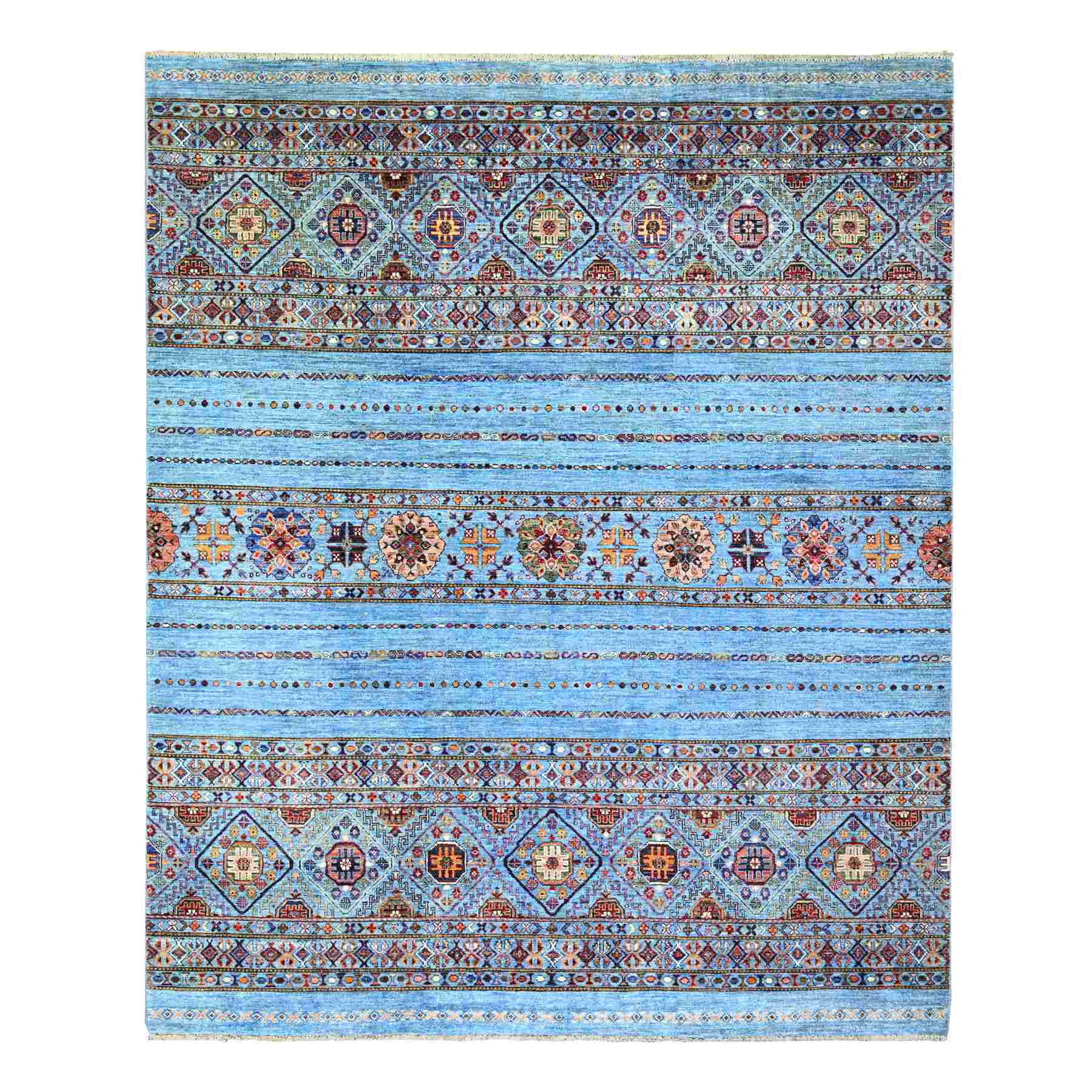 Kazak-Hand-Knotted-Rug-373170