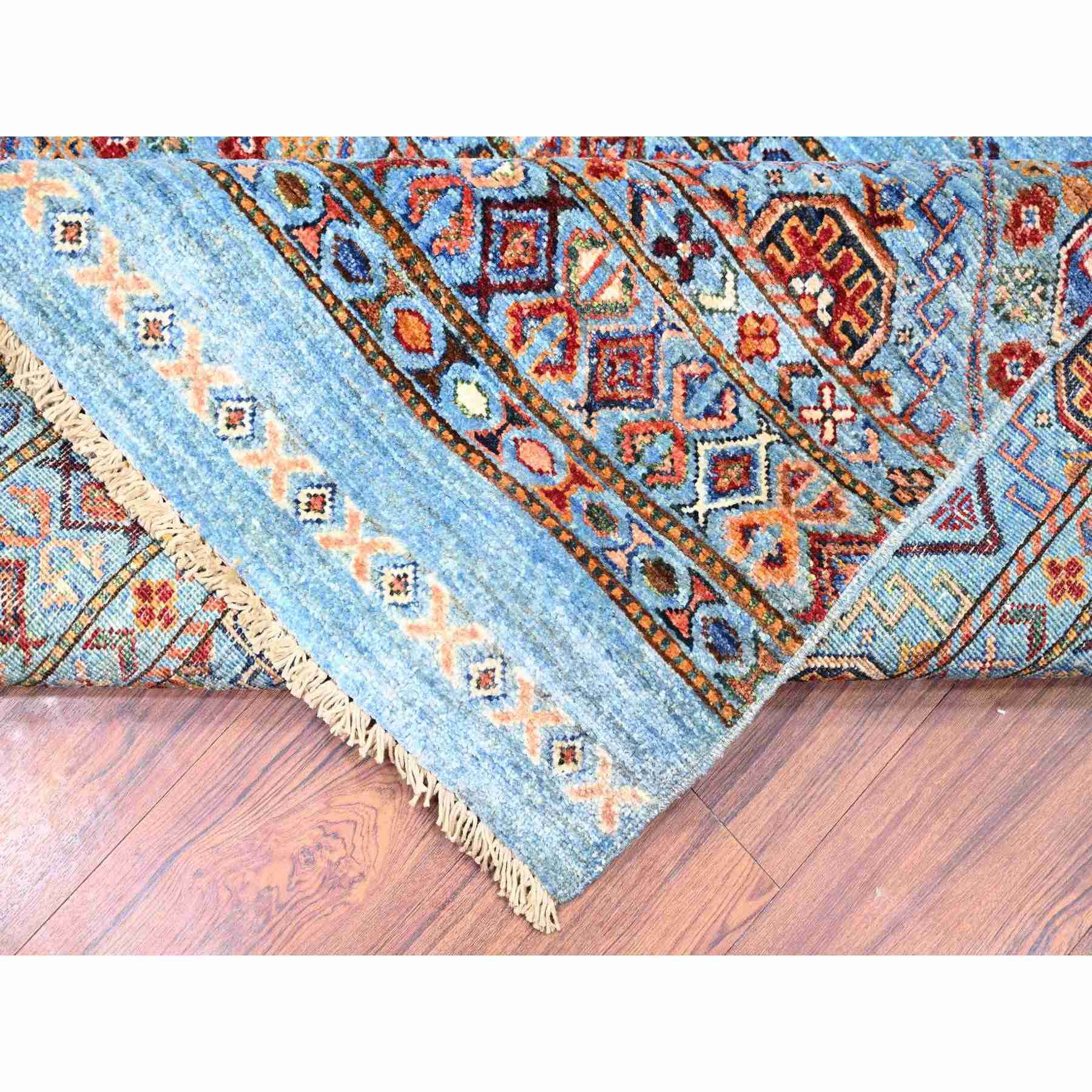 Kazak-Hand-Knotted-Rug-373170