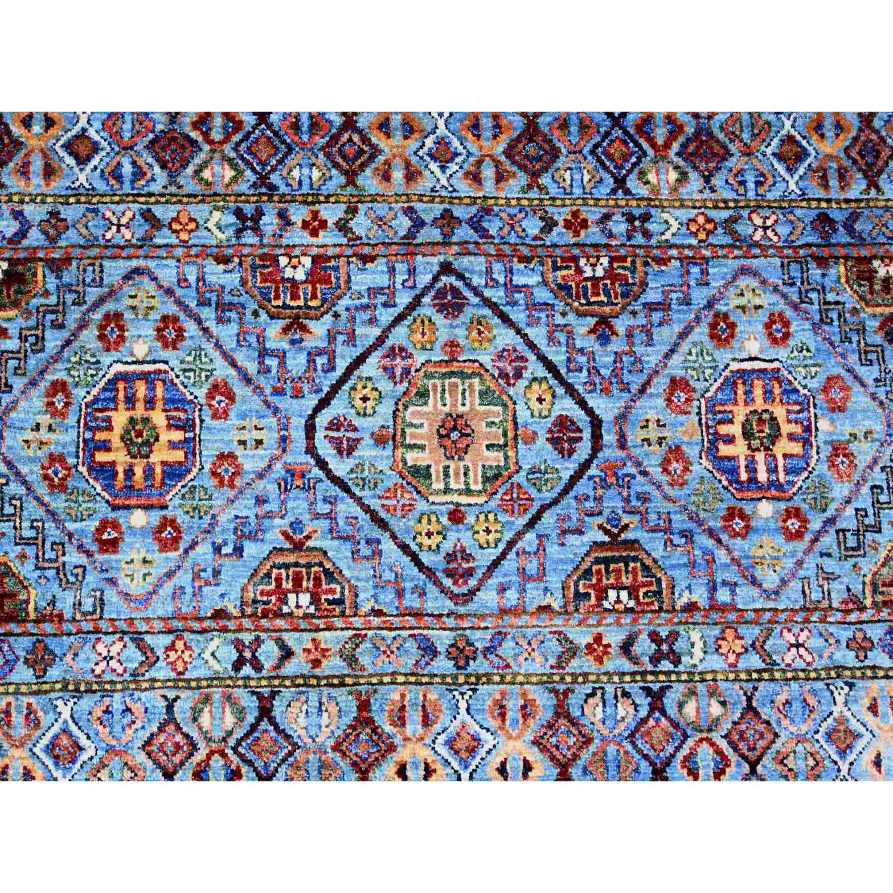 Kazak-Hand-Knotted-Rug-373170