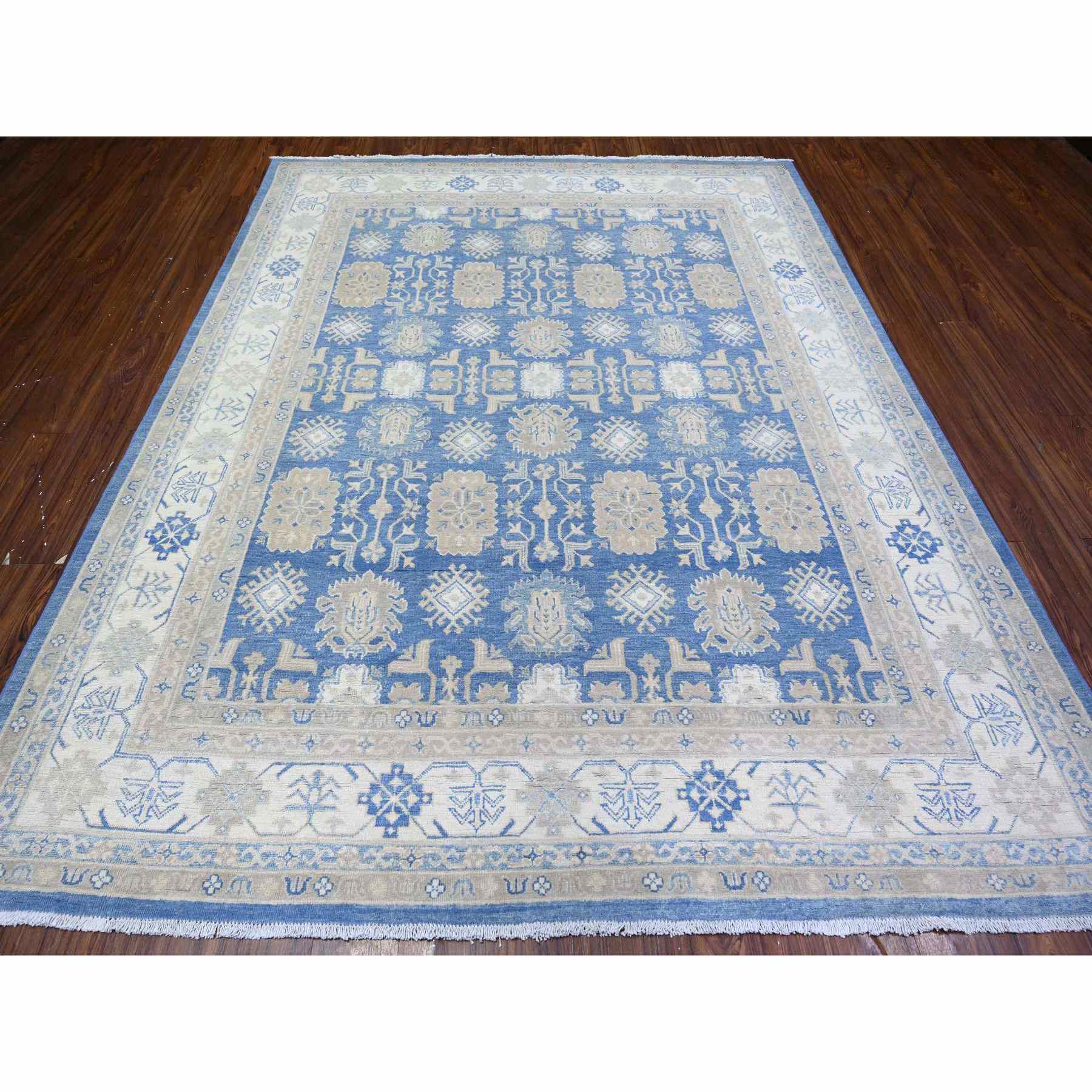 Kazak-Hand-Knotted-Rug-373625