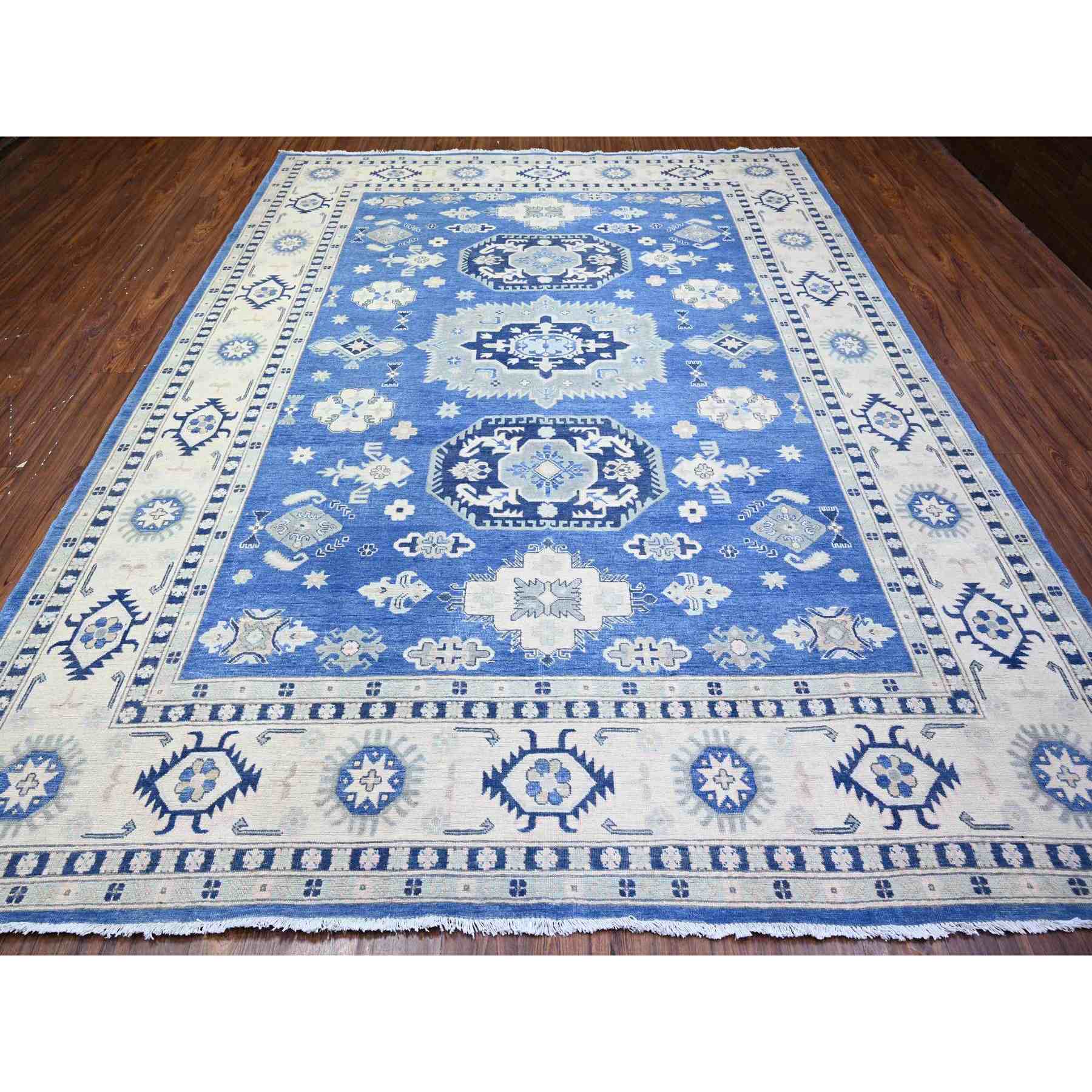 Kazak-Hand-Knotted-Rug-373630