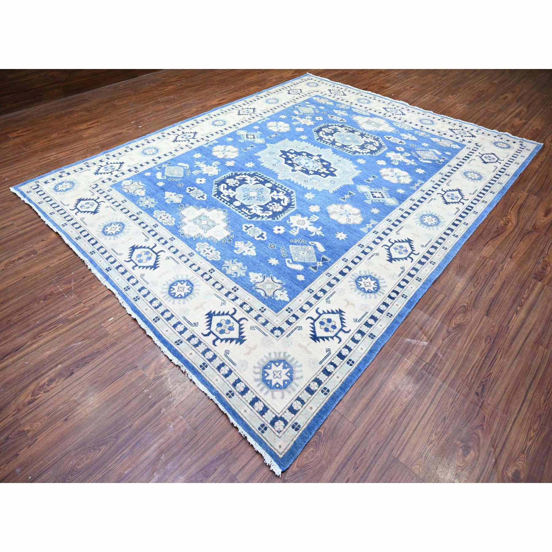 Kazak-Hand-Knotted-Rug-373630