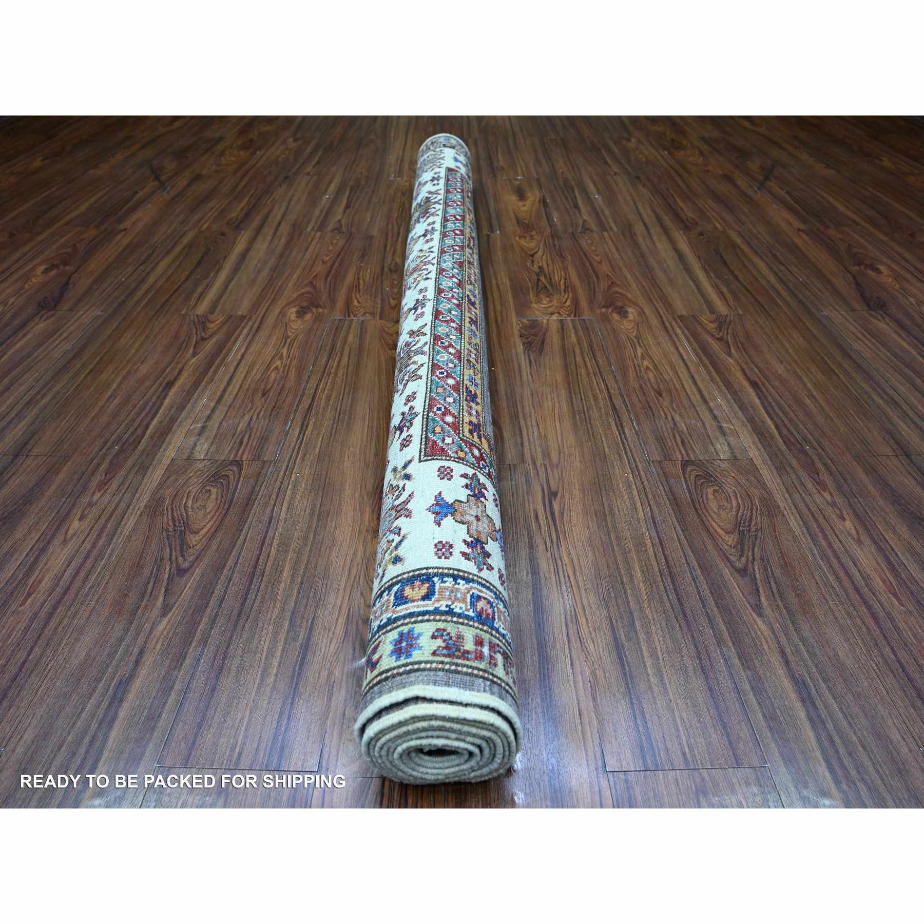 Kazak-Hand-Knotted-Rug-374000